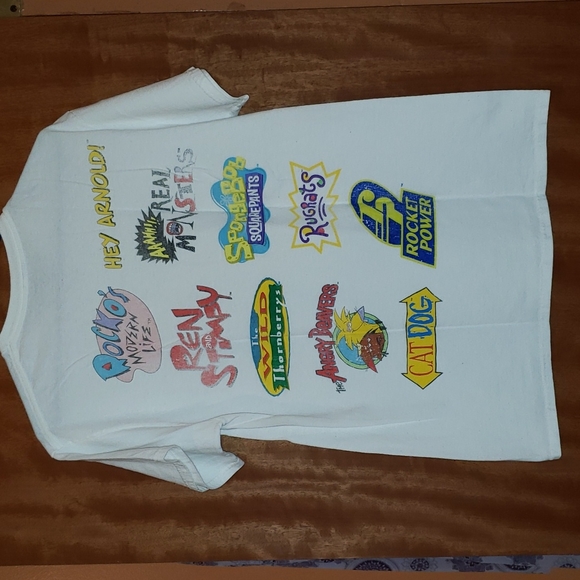 Retro Nickelodeon Splatter Graphic Tee (unisex) - Picture 4 of 5